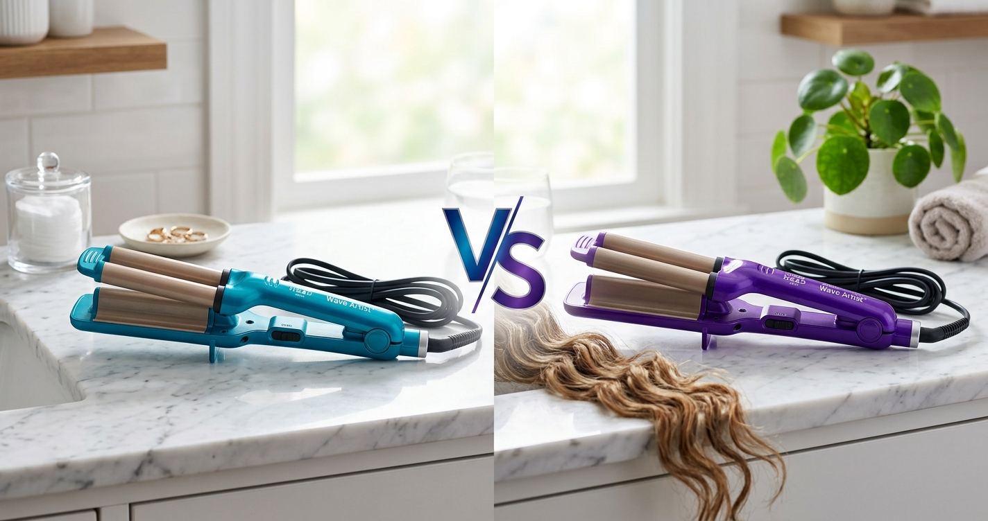 Bed Head Wave Artist Blue vs Purple